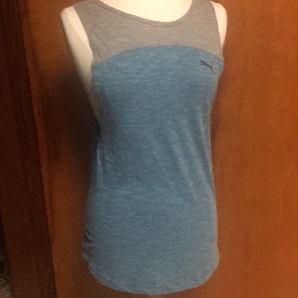 Puma Back Cut Out Tank NEW Med Fun and funky